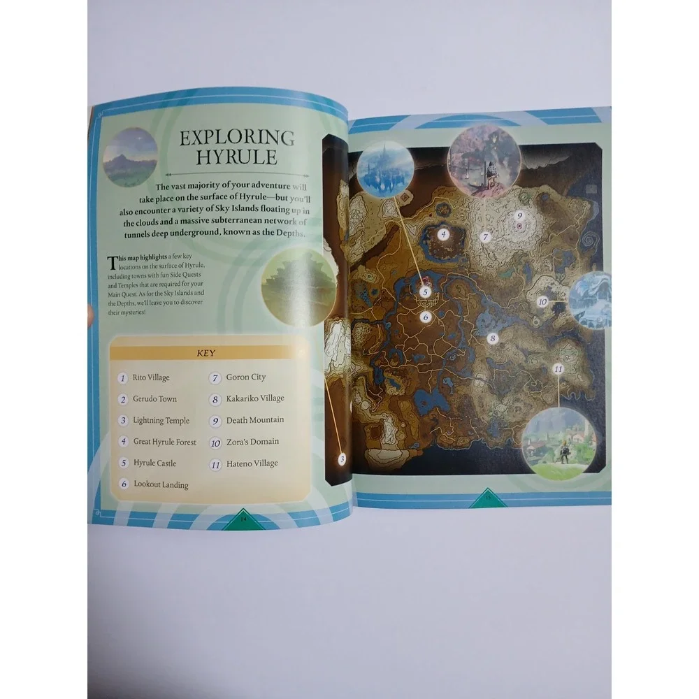 Zelda Tears of the Kingdom Ultimate Game Guide Strategy Book Kingfisher 2023